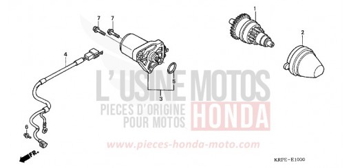 MOTORINO DI AVVIAMENTO SCV100F5 di 2005